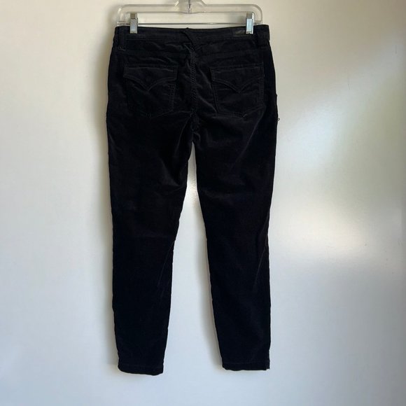 Joie Park Skinny Corduroy Pants Size 26 Black - Picture 3 of 8